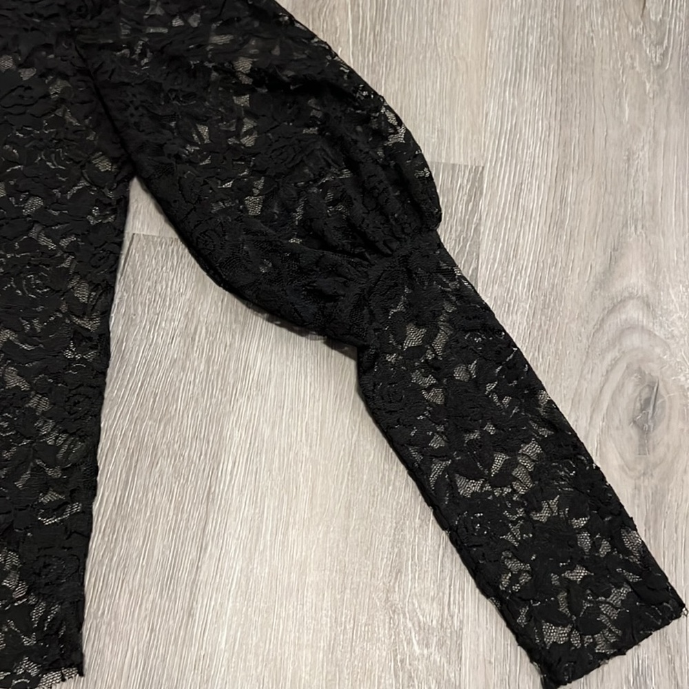 Zara lace top 🖤. Size S - Picture 7 of 7